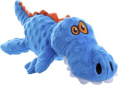 GoDog Gators Chew Guard Dog Toy, Blue