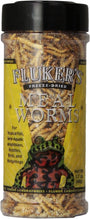 Fluker's Freeze-Dried Mealworms Reptile Treats, 1.7-oz jar