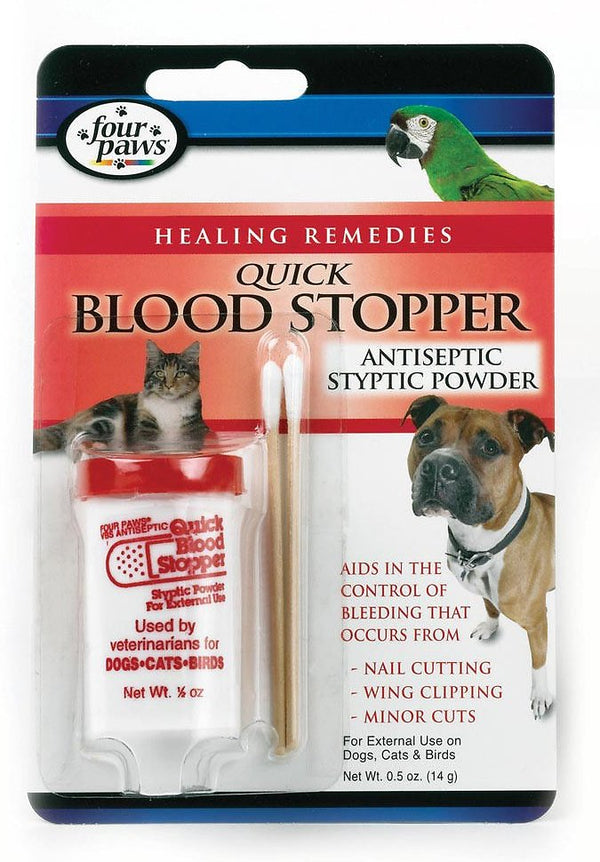 Four Paws Quick Blood Stopper Powder, 0.5-oz bottle