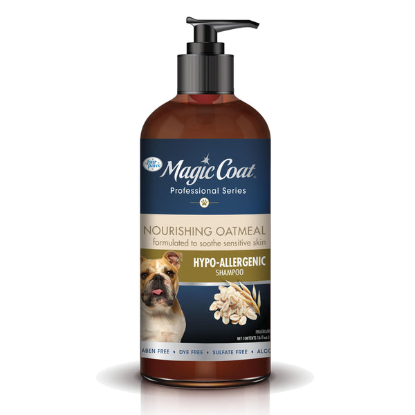 Four Paws Magic Coat Professional Series Nourishing Oatmeal Hypo-Allergenic Dog Shampoo, 16-oz