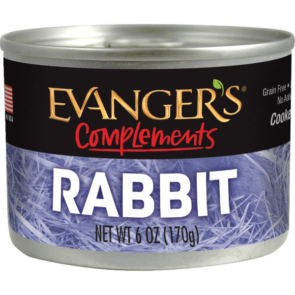 Evanger's Complements Rabbit Wet Dog & Cat Food