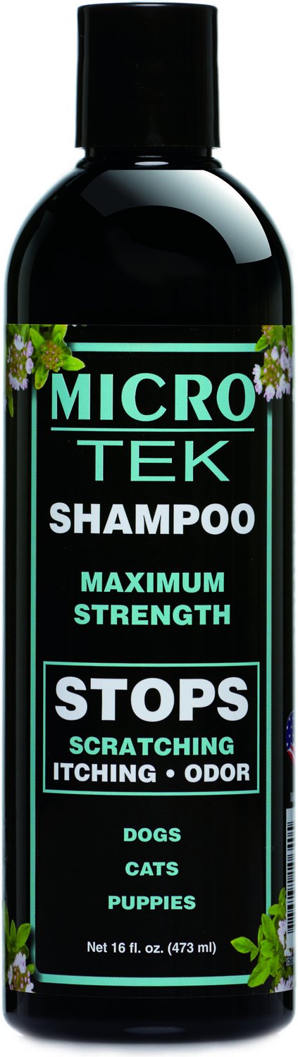 EQyss Grooming Products Micro-Tek Dog & Cat Shampoo, 16-oz bottle