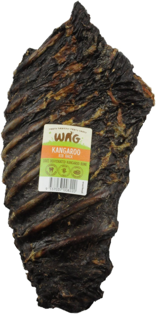 WAG Kangaroo Rib Rack Dog Treat