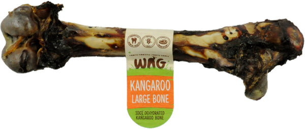 WAG Kangaroo Bone Dog Treat, Large