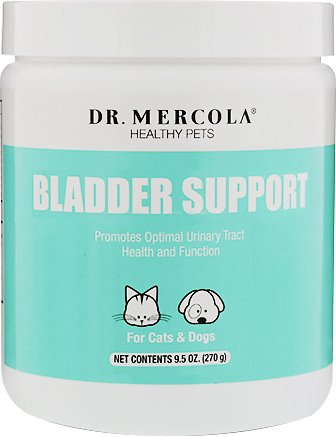 Dr. Mercola Bladder Support Dog & Cat Supplement, 9.5-oz jar