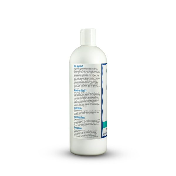 Earthbath Oatmeal & Aloe Conditioner for Dogs & Cats, Fragrance Free, 16-oz