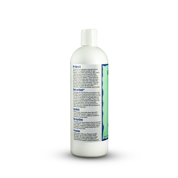 Earthbath Hot Spot Relief Shampoo for Dogs & Cats, Tea Tree & Aloe, 16-oz