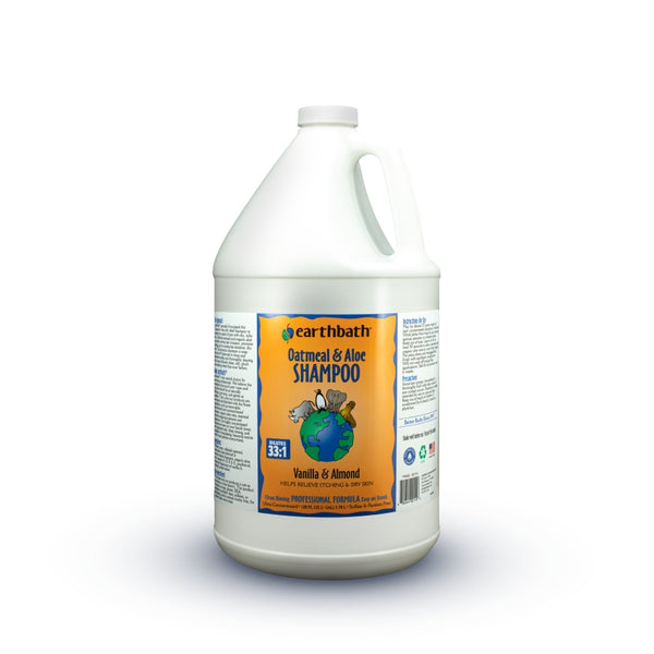 Earthbath Oatmeal & Aloe Shampoo for Dogs & Cats, Vanilla & Almond