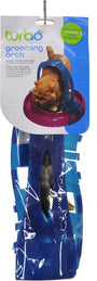 Arche de toilettage Bergan pour chat avec grattoir