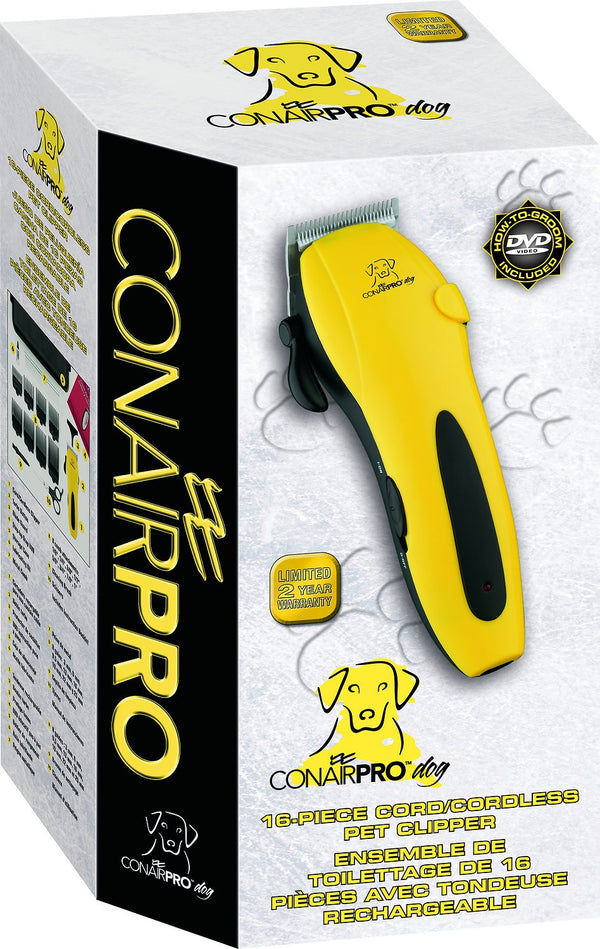 ConairPRO Dog 16-Piece Pet Clipper Kit