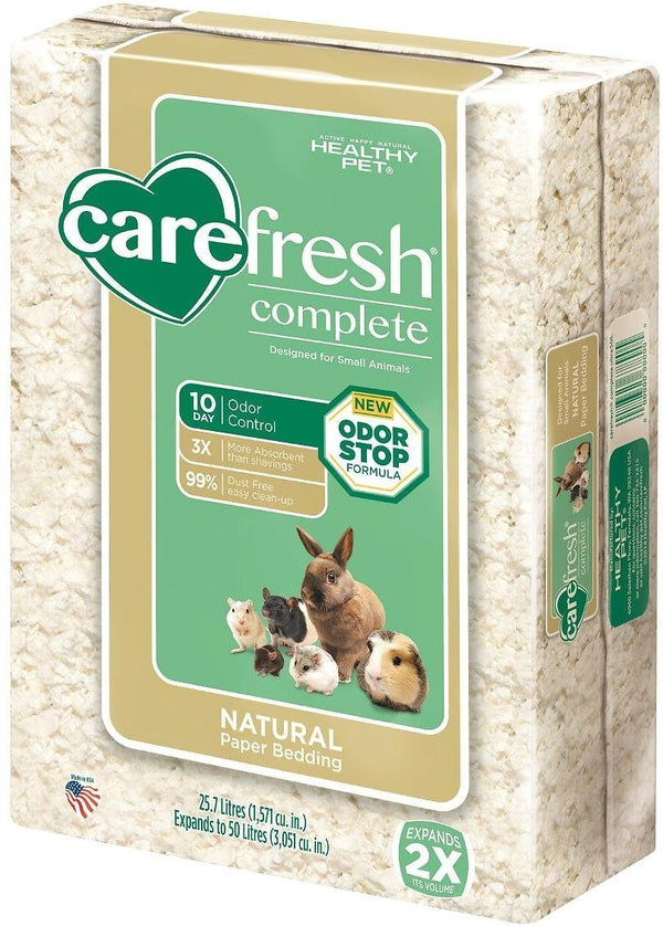 CareFresh Complete Small Animal Paper Bedding, White