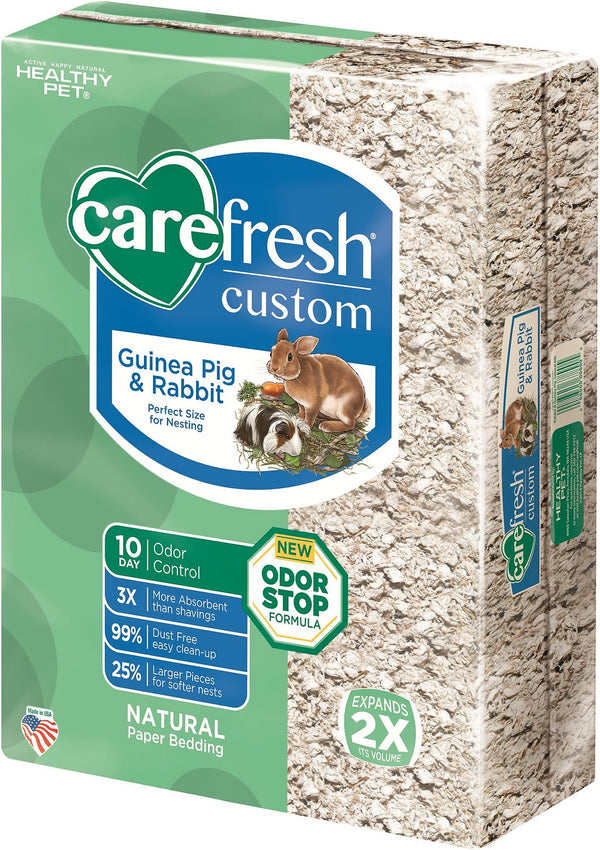 CareFresh Custom Guinea Pig & Rabbit Paper Bedding, Natural