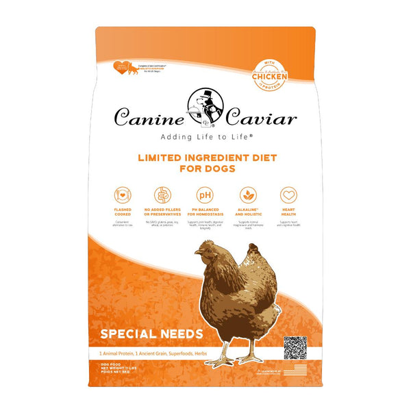 Canine Caviar Limited Ingredient Diet Special Needs Chicken Holistic Entree Dry Dog Food