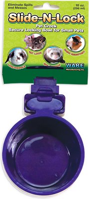 Ware Slide-N-Lock Small Animal Bowl