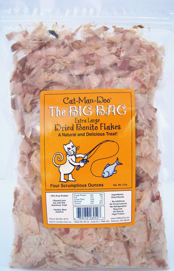 Cat-Man-Doo Extra Large Dried Bonito Flakes Cat & Dog Treats