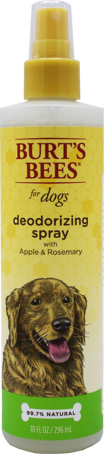 Burt's Bees Deodorizing Spray with Apple & Rosemary for Dogs, 10-oz bottle