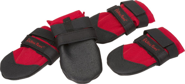 Ultra Paws Rugged Dog Boots, Red