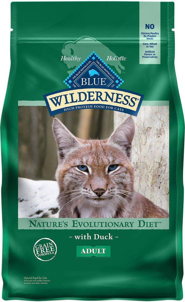 Blue Buffalo BLUE Wilderness High-Protein with Duck Grain-Free Dry Cat Food