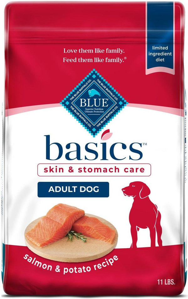 Blue Buffalo BLUE Basics Skin & Stomach Care Salmon & Potato Adult Dry Dog Food