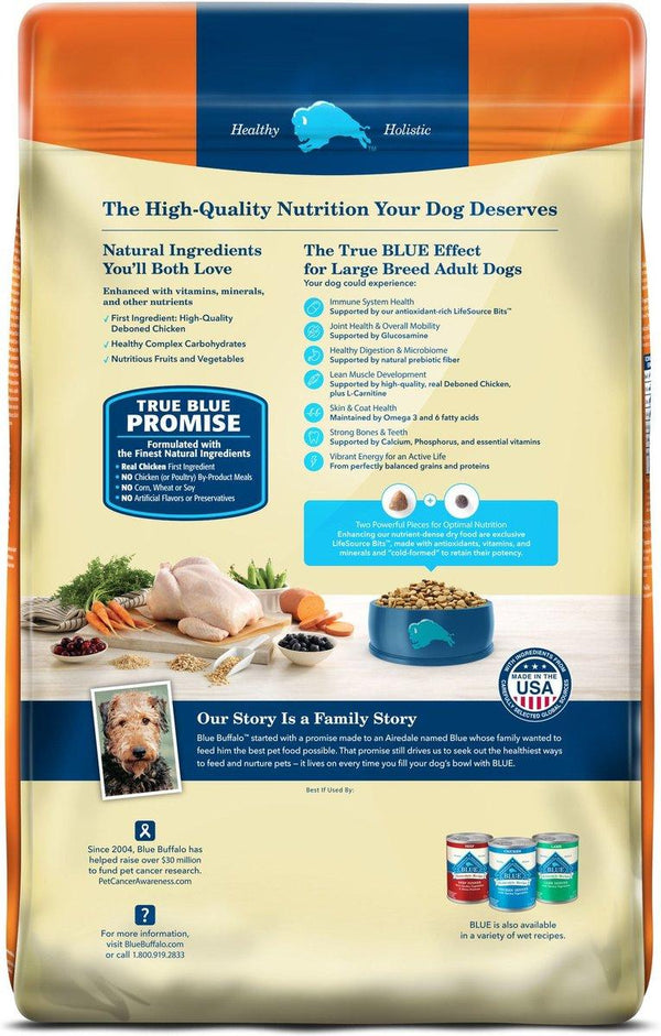 Blue Buffalo BLUE Life Protection Formula Large Breed Adult Chicken & Brown Rice Dry Dog Food