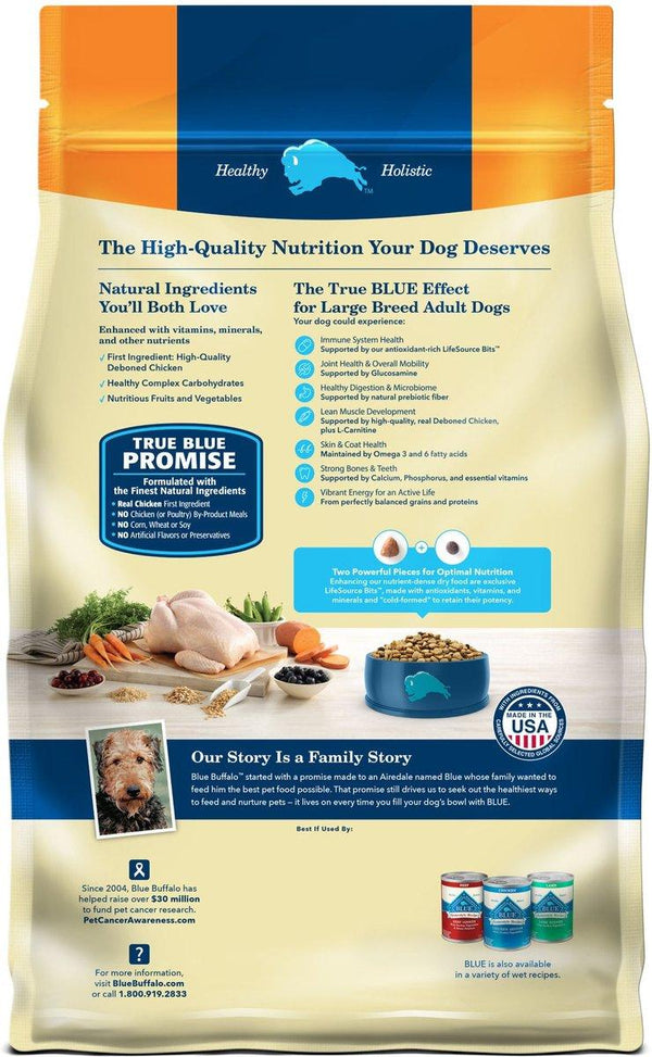 Blue Buffalo BLUE Life Protection Formula Large Breed Adult Chicken & Brown Rice Dry Dog Food