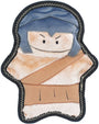 ZippyPaws Warriorz Gabriel the Gladiator Jouet pour chien