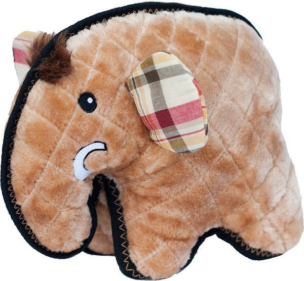 ZippyPaws Z-Stitch Grunterz Manny the Mammoth Dog Toy
