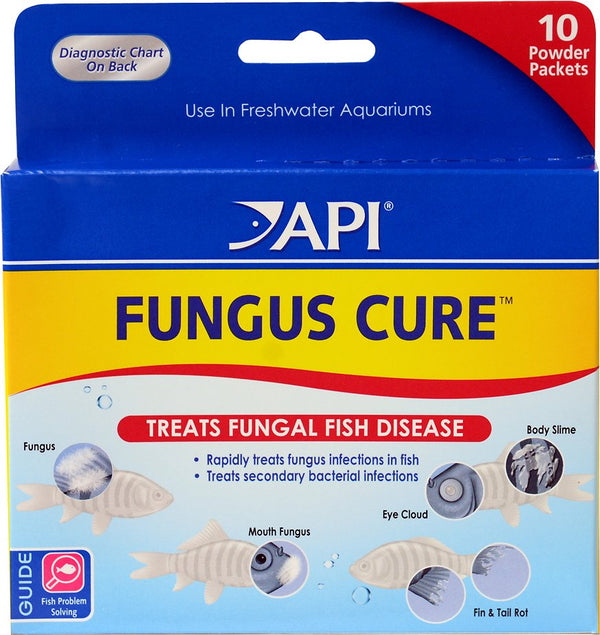 API Fungus Cure Anti-Fungal Freshwater Fish Medication, 10 count