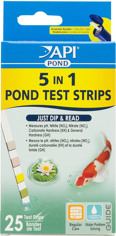 API Pond 5-IN-1 Test Strips, 25 count