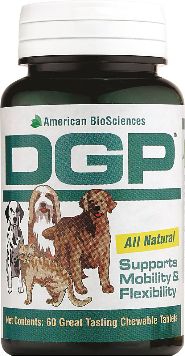 American BioSciences DGP All Natural Support Mobility & Flexibility Supplement for Dogs & Cats, 60-count