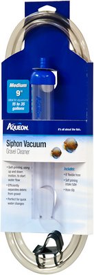 Aqueon Siphon Vacuum Aquarium Gravel Cleaner
