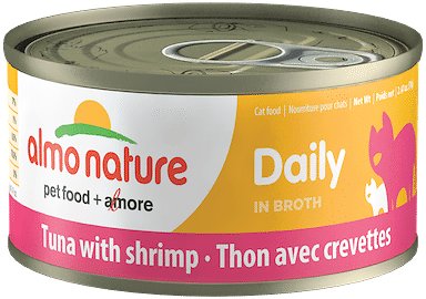 Almo Nature Daily Tuna with Shrimp in Broth Grain-Free Wet Cat Food