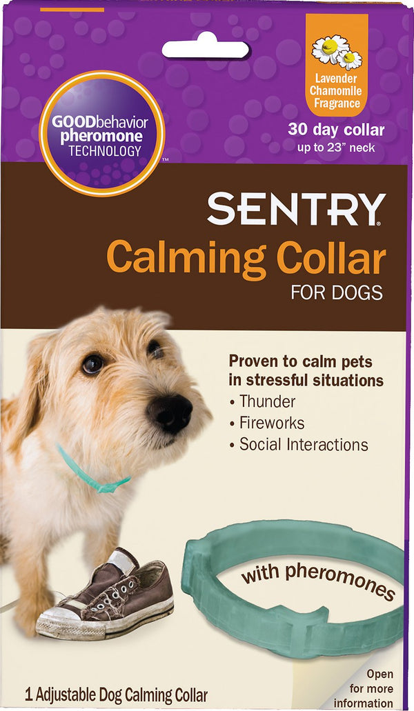 Sentry HC Good Behavior Pheromone Dog Calming Collar, 3-pack