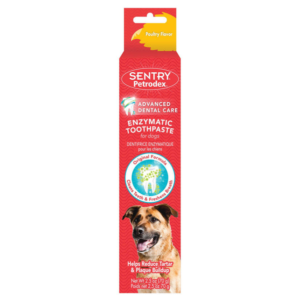 Sentry Petrodex Veterinary Strength Enzymatic Poultry Flavor Dog Toothpaste