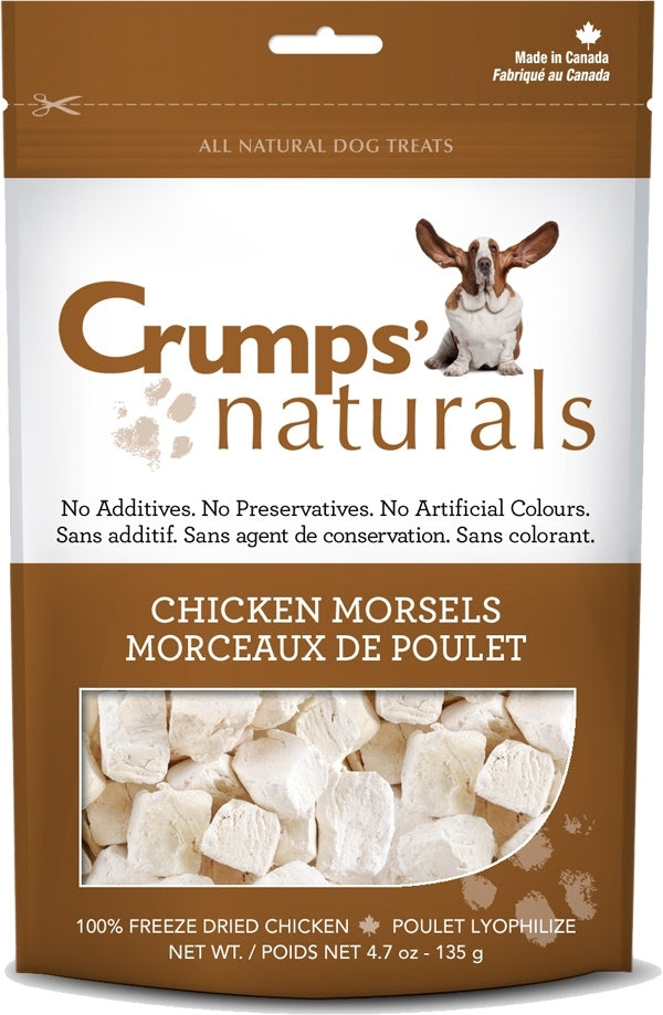 Gâteries Crumps' Naturals Morceaux de poulet pour chiens