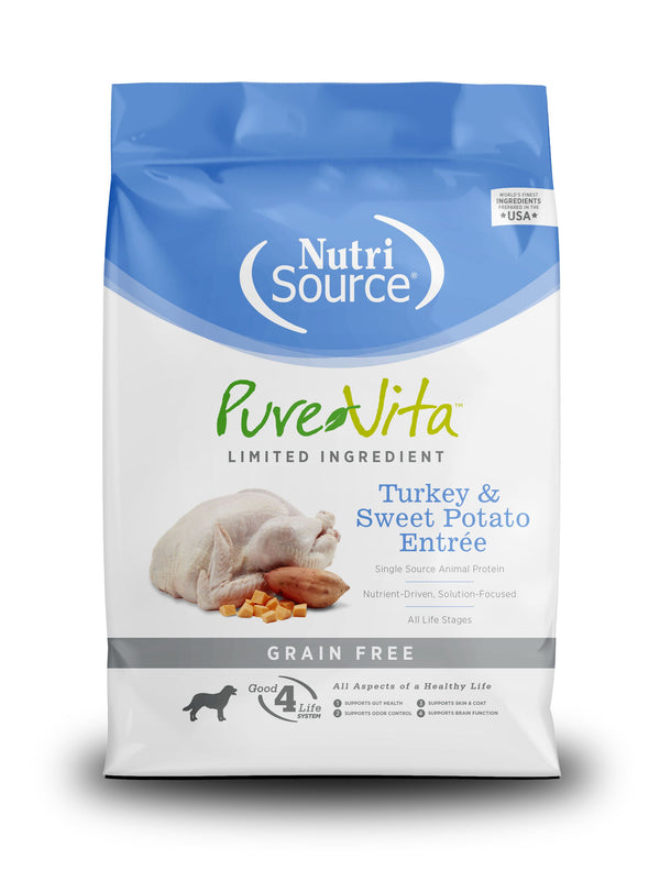PureVita Limited Ingredient Turkey & Sweet Potato Entree Grain-Free Dry Dog Food