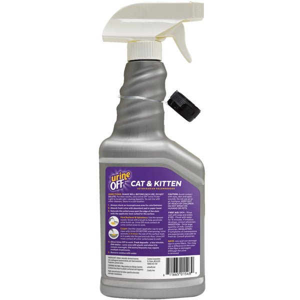 Urine Off Cat & Kitten Stain & Odor Remover, 500-mL
