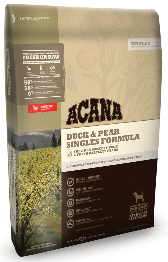 ACANA Singles Limited Ingredient Diet Duck & Pear Formula Dry Dog Food