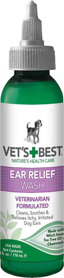 Vet's Best Solution nettoyante apaisante pour oreilles de chiens