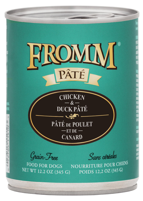 Fromm Chicken & Duck Pate Canned Dog Food