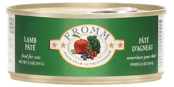 Fromm Four-Star Nutritionals Lamb Pate Wet Cat Food Can