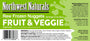 Northwest Naturals Raw Diet Grain-Free Fruit & Veggie Nuggets Raw Frozen Dog Food, 2-lb
