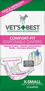 Vet's Best Couches jetables confortables pour chiennes