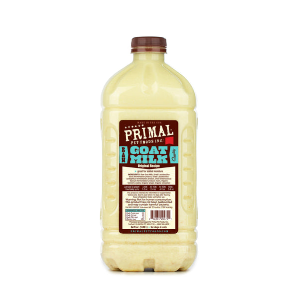 Primal Raw Frozen Goat Milk for Dogs & Cats
