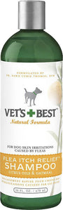 Vet's Best Shampooing anti-démangeaisons puces pour chiens, flacon de 16 oz