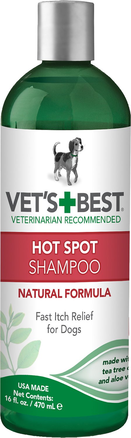 Vet's Best Shampooing Hot Spot pour chiens, flacon de 16 oz