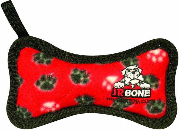 Tuffy's Junior Bone Jouet pour chien Pattes rouges