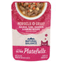 Natural Balance Original Ultra Platefulls Saumon, Thon, Poulet et Crevettes Recette en Miette en Gravy Pochettes de nourriture humide pour chat