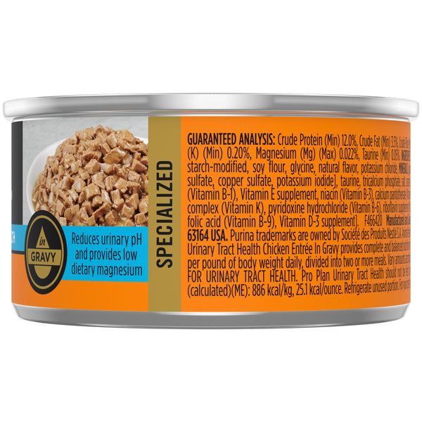 Purina Pro Plan Focus Formule santé urinaire adulte au poulet en sauce pâtée pour chats