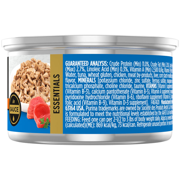 Purina Pro Plan Savor Adulte Thon en Sauce Nourriture en boîte pour chats